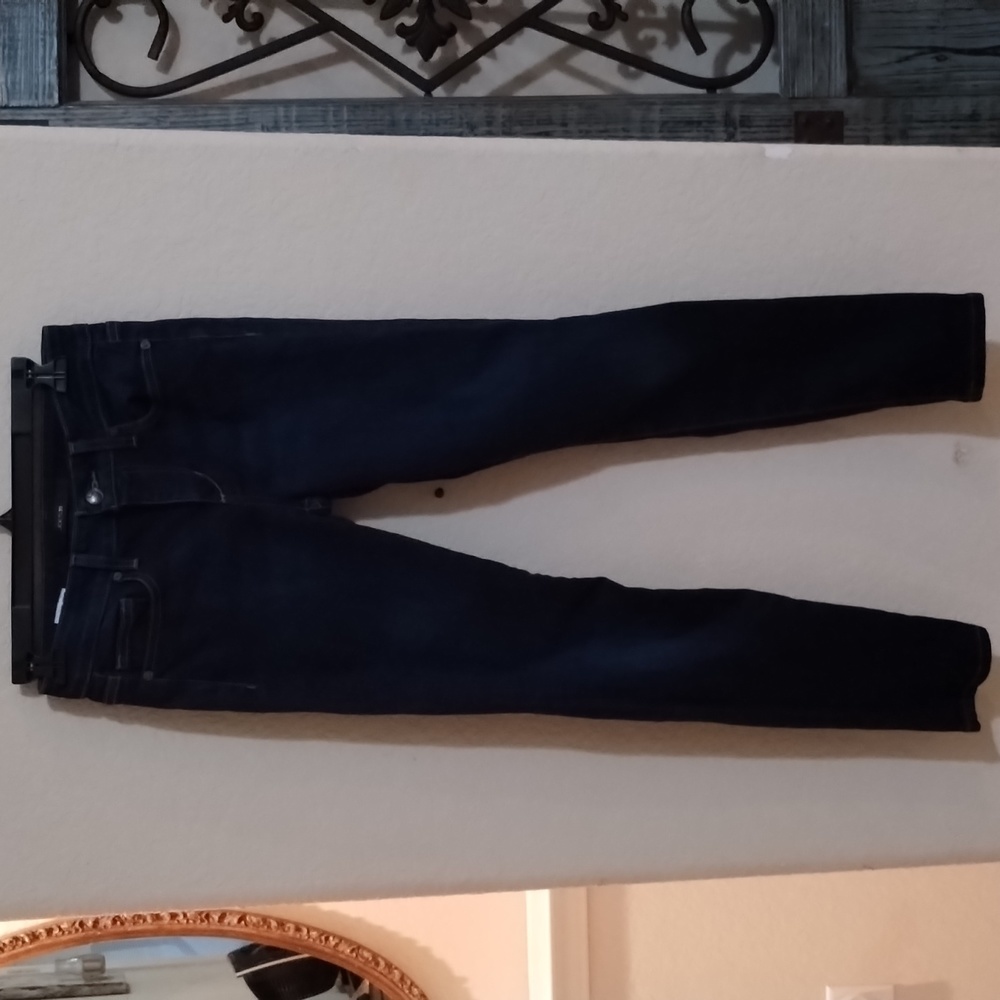 Joes Jeans Women 25 Pants Slim Straight Leg Ankle Medium Wash Stretch Mid Rise